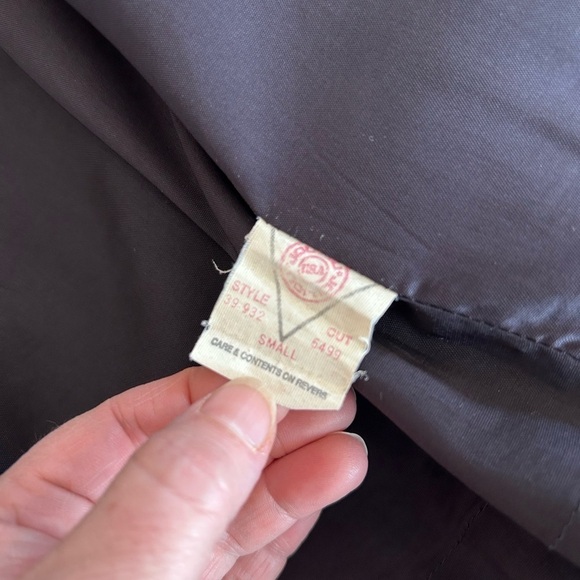 JOU JOU VINTAGE 80s Floral Oversized Longline Pocketed Shoulder Pad Blazer Small - Picture 13 of 16